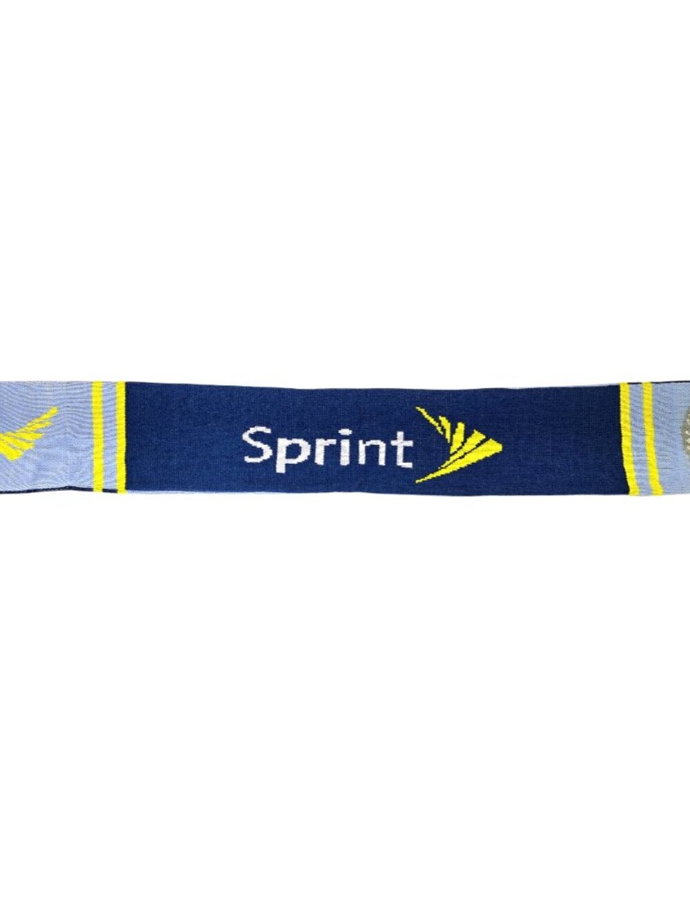 Sporting Kansas City Scarf Blue Yellow Limited Edition Sprint Logo Soccer MLS - Picture 7 of 11